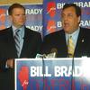 New Jersey Governor Chris Christie and Bill Brady in Chicago on Tuesday